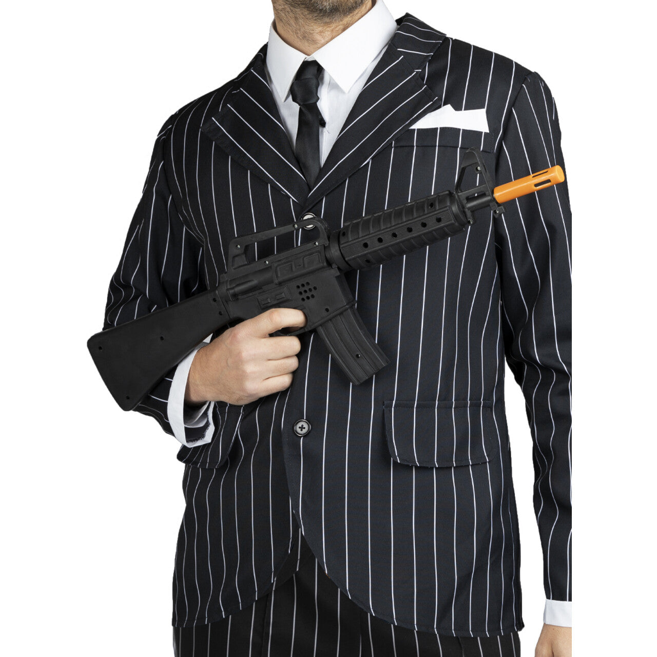 Op deze afbeelding zie je een Accessoires, van het merk Funidelia. Roaring Twenties Geweer Met Geluid