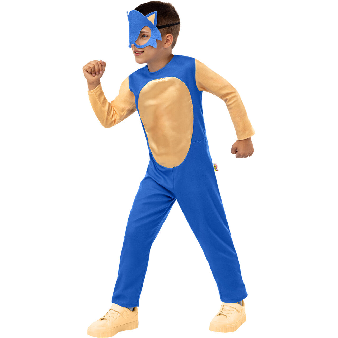 Op deze afbeelding zie je een Kostuums, van het merk Funidelia. Supersonische Sonic™ Kind Kostuum
