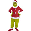Le Grincheux De Noël Vert Costume Unisexe