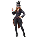 Voodoo Skeleton Lady Vrouw Kostuum