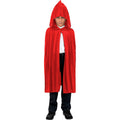 Rode Mysterieuze Cape Kind Kostuum