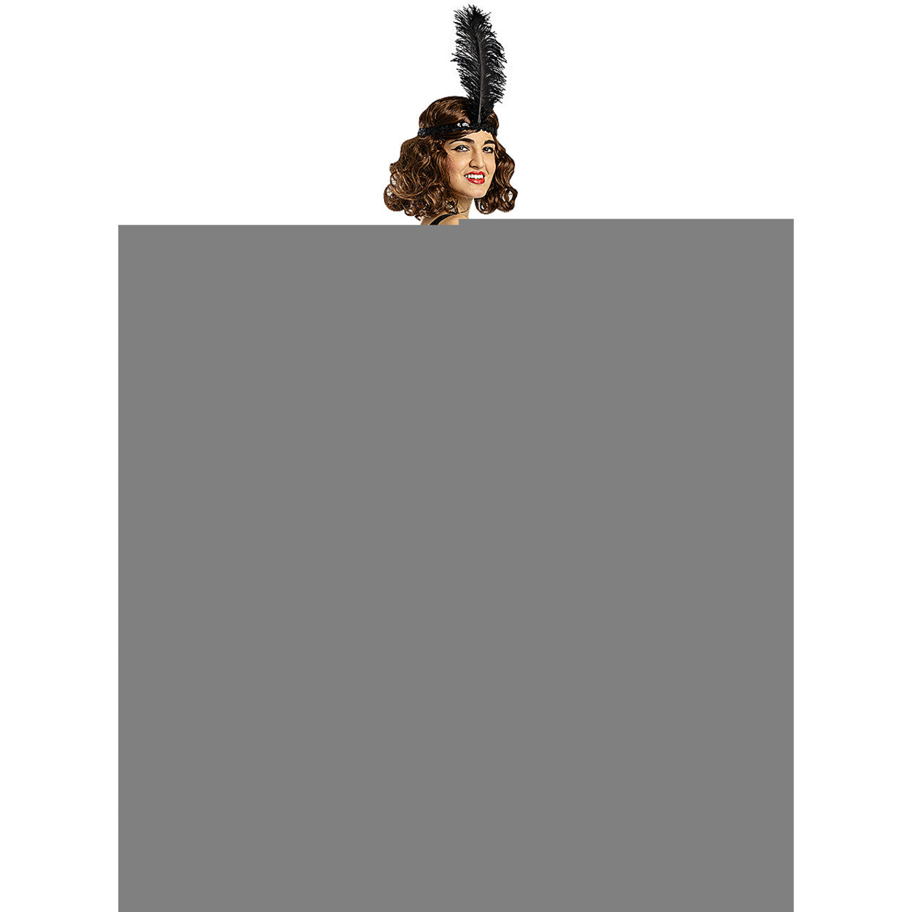 Op deze afbeelding zie je een Kostuums, van het merk Funidelia. Sapper De Flapper Jurk Vrouw