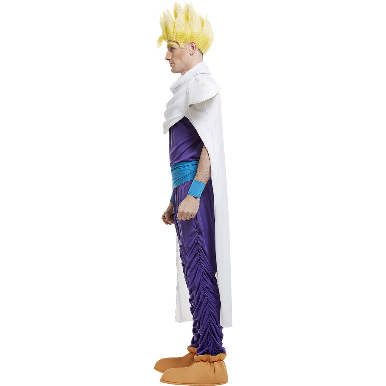 Op deze afbeelding zie je een Kostuums, van het merk Funidelia. Supersterke Gohan™ Dragon Ball™ Man Kostuum