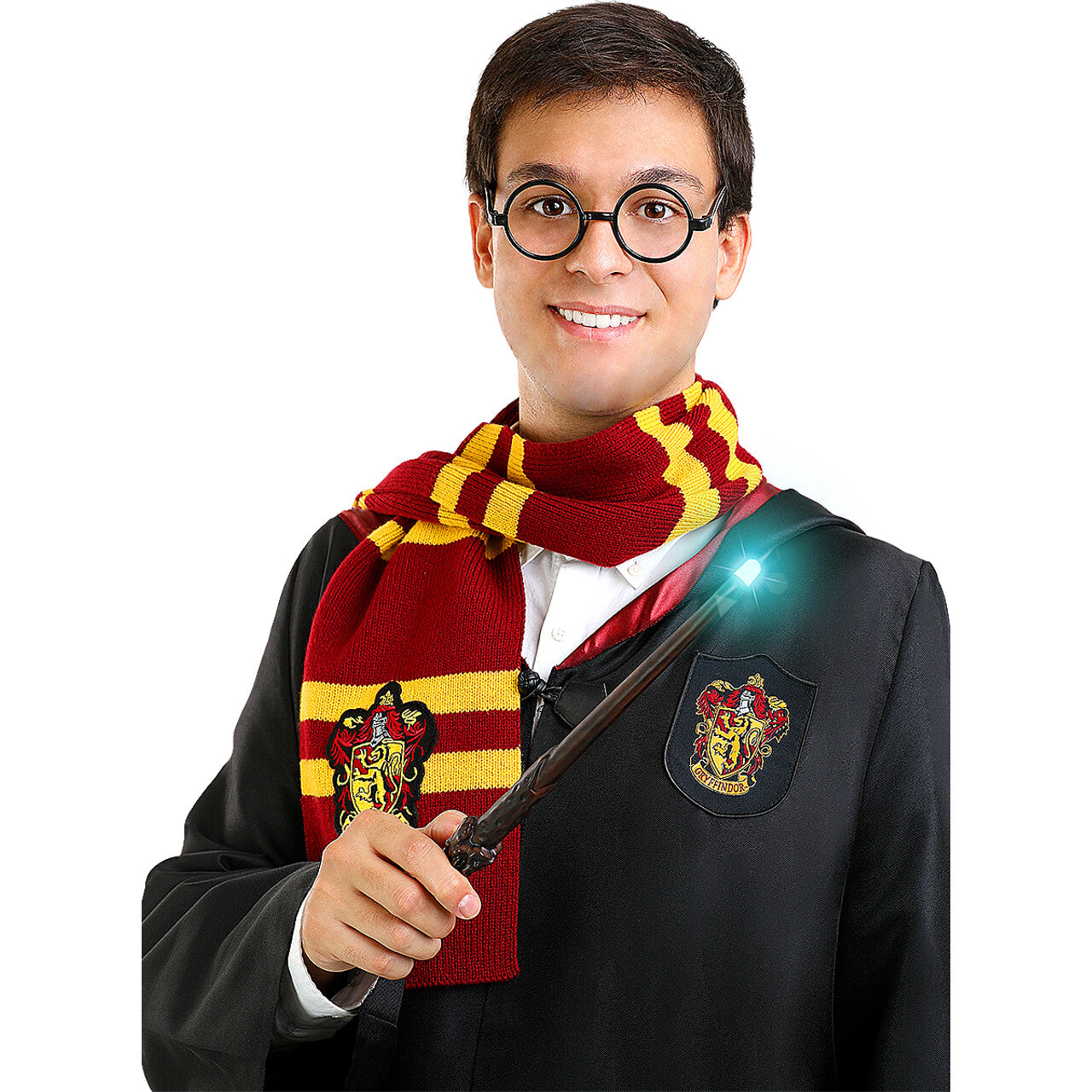 Op deze afbeelding zie je een Accessoires, van het merk Funidelia. Lichtgevende Toverstaf Van Harry Potter