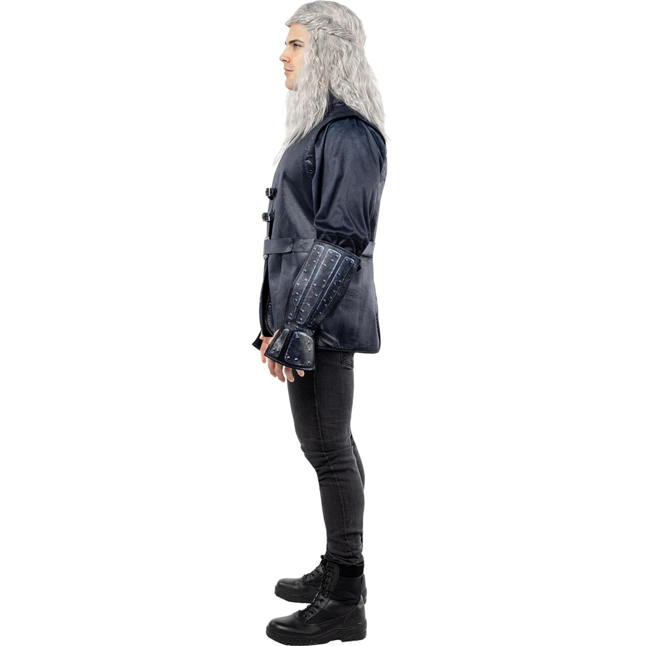 Op deze afbeelding zie je een Kostuums, van het merk Funidelia. The Witcher Geralt Man