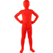 Op deze afbeelding zie je een Kostuums, van het merk Funidelia. Second Skin Red Kind Kostuum