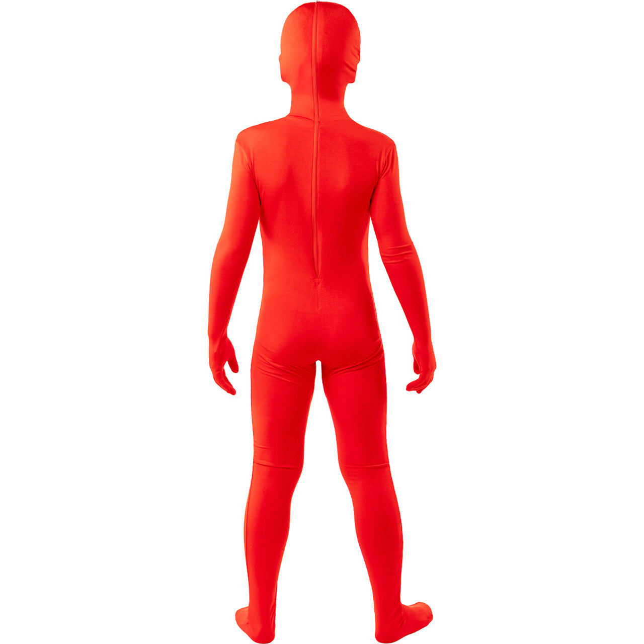 Op deze afbeelding zie je een Kostuums, van het merk Funidelia. Second Skin Red Kind Kostuum