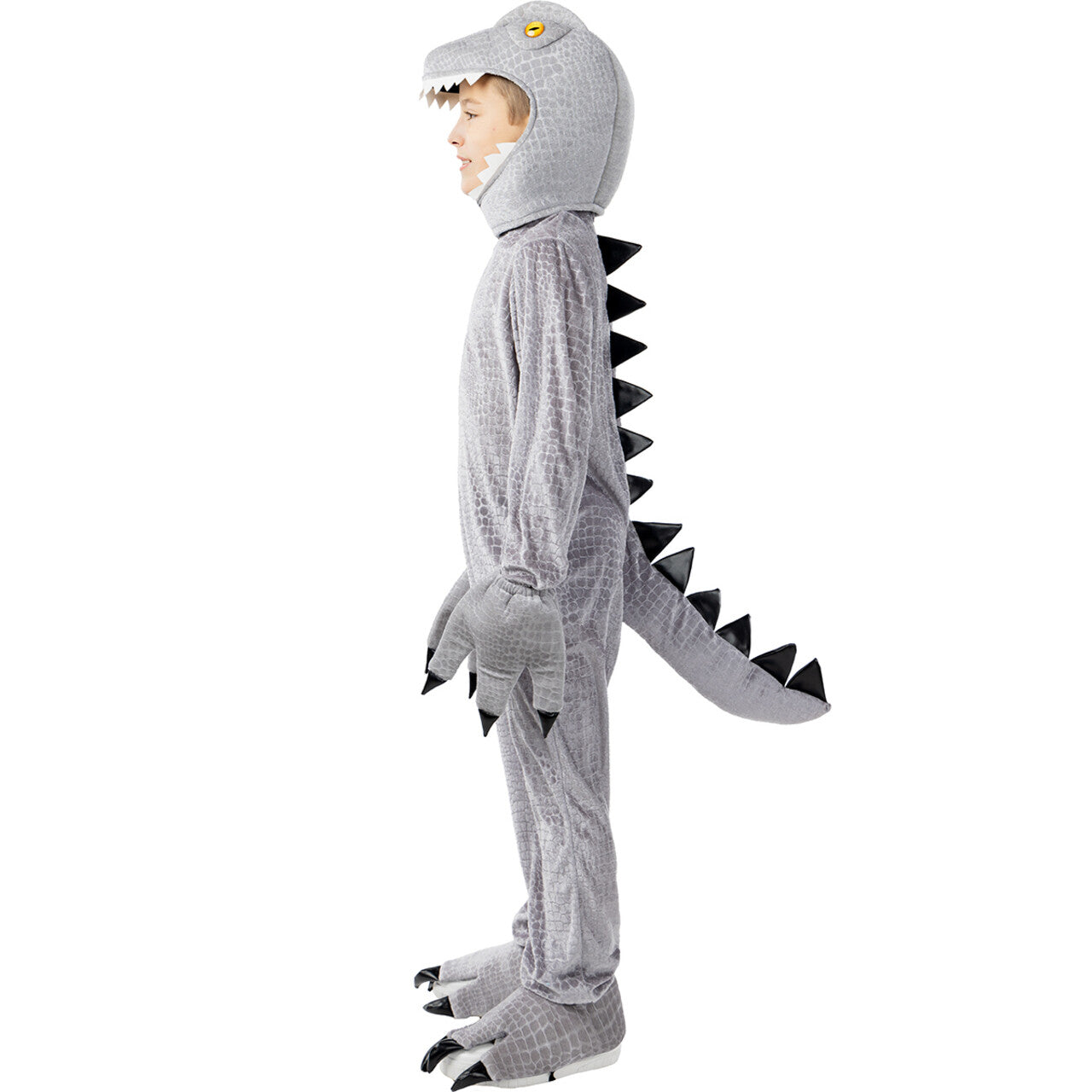 Op deze afbeelding zie je een Kostuums, van het merk Funidelia. T-Rex Dinosaurus Jongen Kostuum