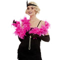 Roze Veren Boa 180 Centimter