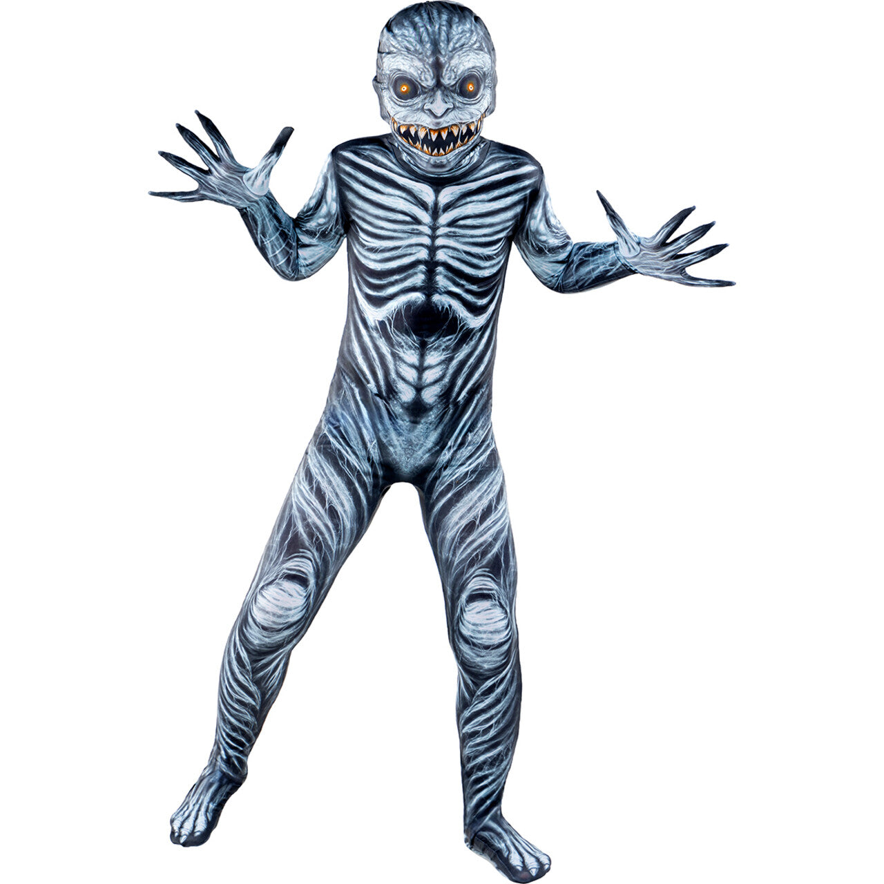 Op deze afbeelding zie je een Kostuums, van het merk Funidelia. Monster Second Skin Jongen Kostuum