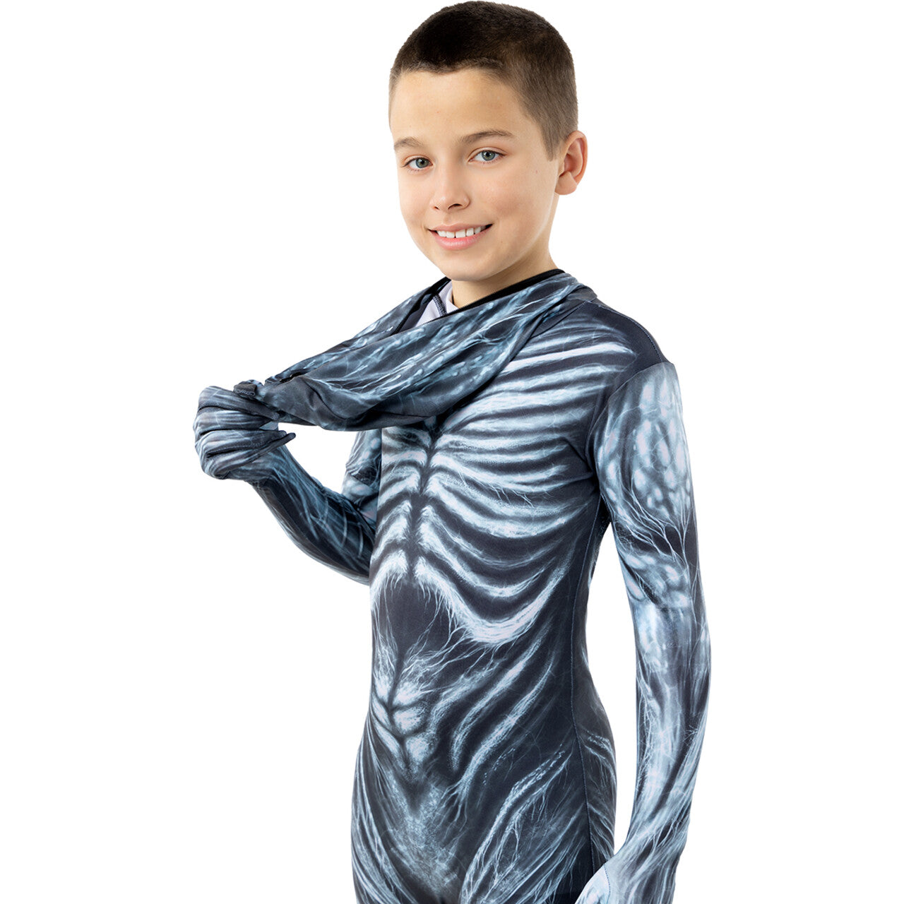 Op deze afbeelding zie je een Kostuums, van het merk Funidelia. Monster Second Skin Jongen Kostuum