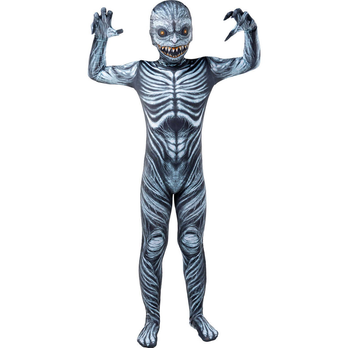 Op deze afbeelding zie je een Kostuums, van het merk Funidelia. Monster Second Skin Jongen Kostuum