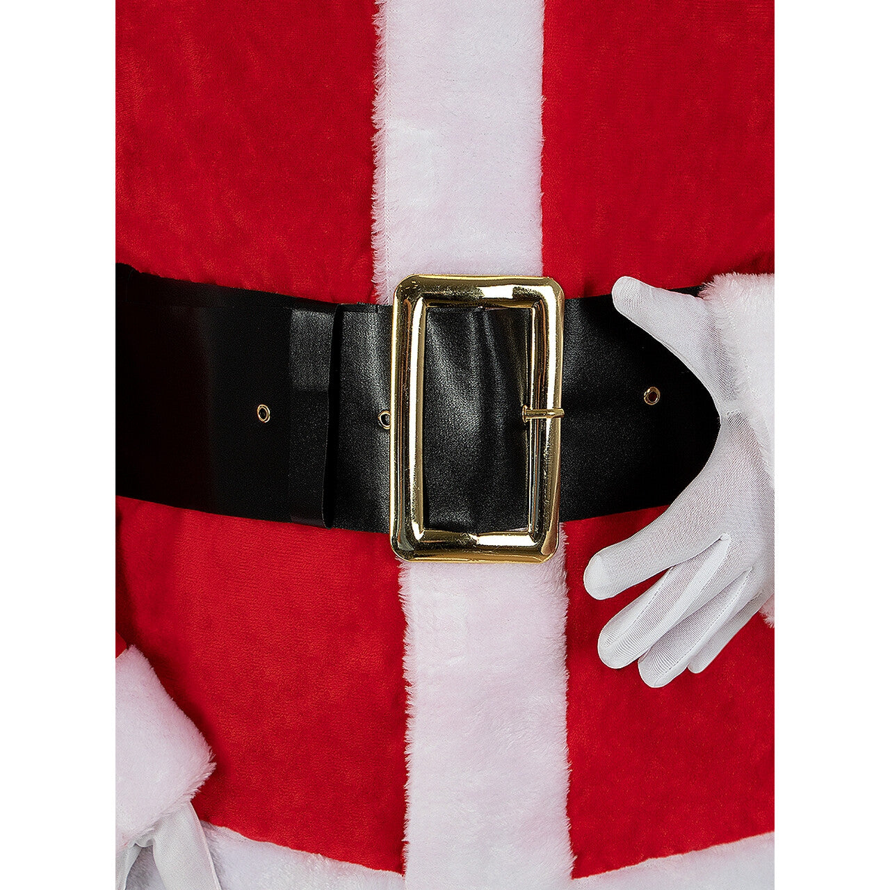 Op deze afbeelding zie je een Accessoires, van het merk Funidelia. Zwarte Kerstman Riem 125 Centimeter
