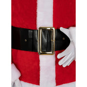 Op deze afbeelding zie je een Accessoires, van het merk Funidelia. Zwarte Kerstman Riem 125 Centimeter