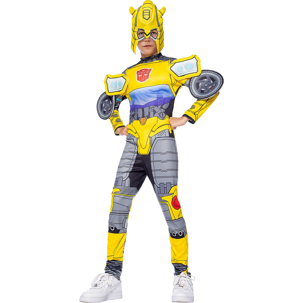 Op deze afbeelding zie je een Accessoires, van het merk Funidelia. Bumblebee Masker Transformers
