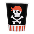 Pirate Party Bekers 8 Stuks