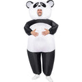 Opblaasbare Onhandige Panda Kostuum