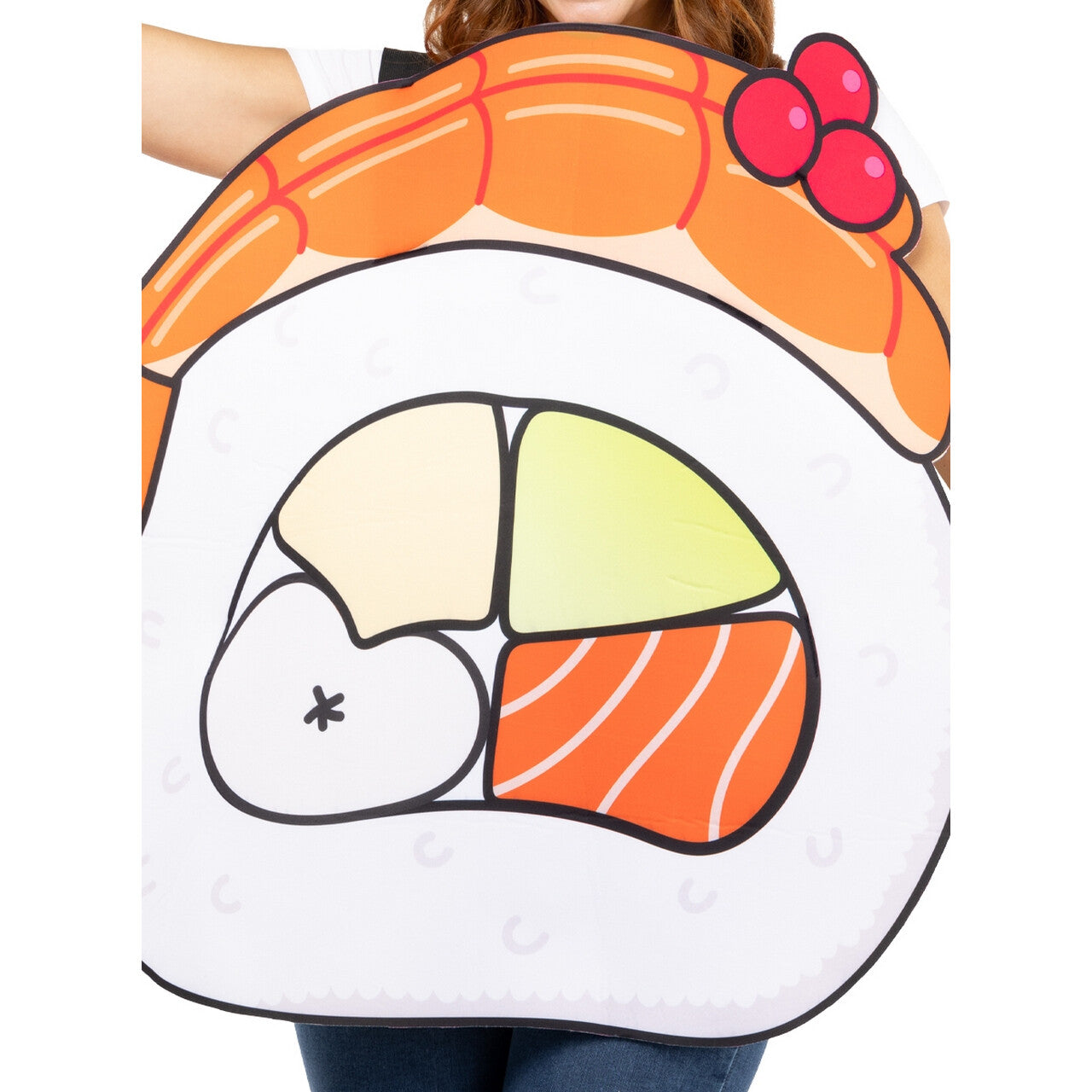 Op deze afbeelding zie je een Kostuums, van het merk Funidelia. Lekker Sushi Hapje Kostuum