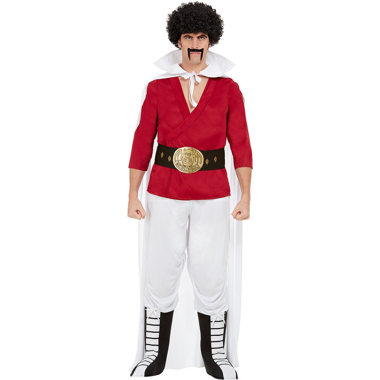 Op deze afbeelding zie je een Kostuums, van het merk Funidelia. Martial Arts Kampioen Mr Hercule Satan Man Kostuum