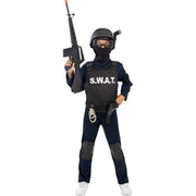 Op deze afbeelding zie je een Kostuums, van het merk Funidelia. Secret Swat Team Jongen Kostuum