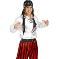 Wit Piraten Shirt Man