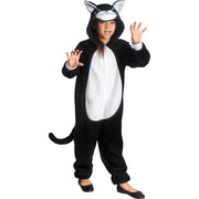 Op deze afbeelding zie je een Kostuums, van het merk Funidelia. Kitty Kat Zwart Kind Kostuum