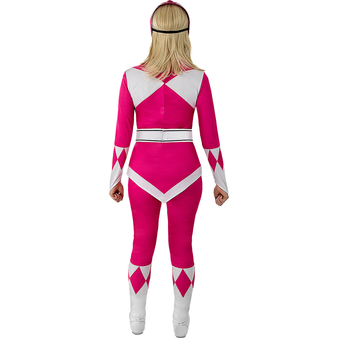 Op deze afbeelding zie je een Kostuums, van het merk Funidelia. Morphing Kim Pink Power Ranger Vrouw Kostuum