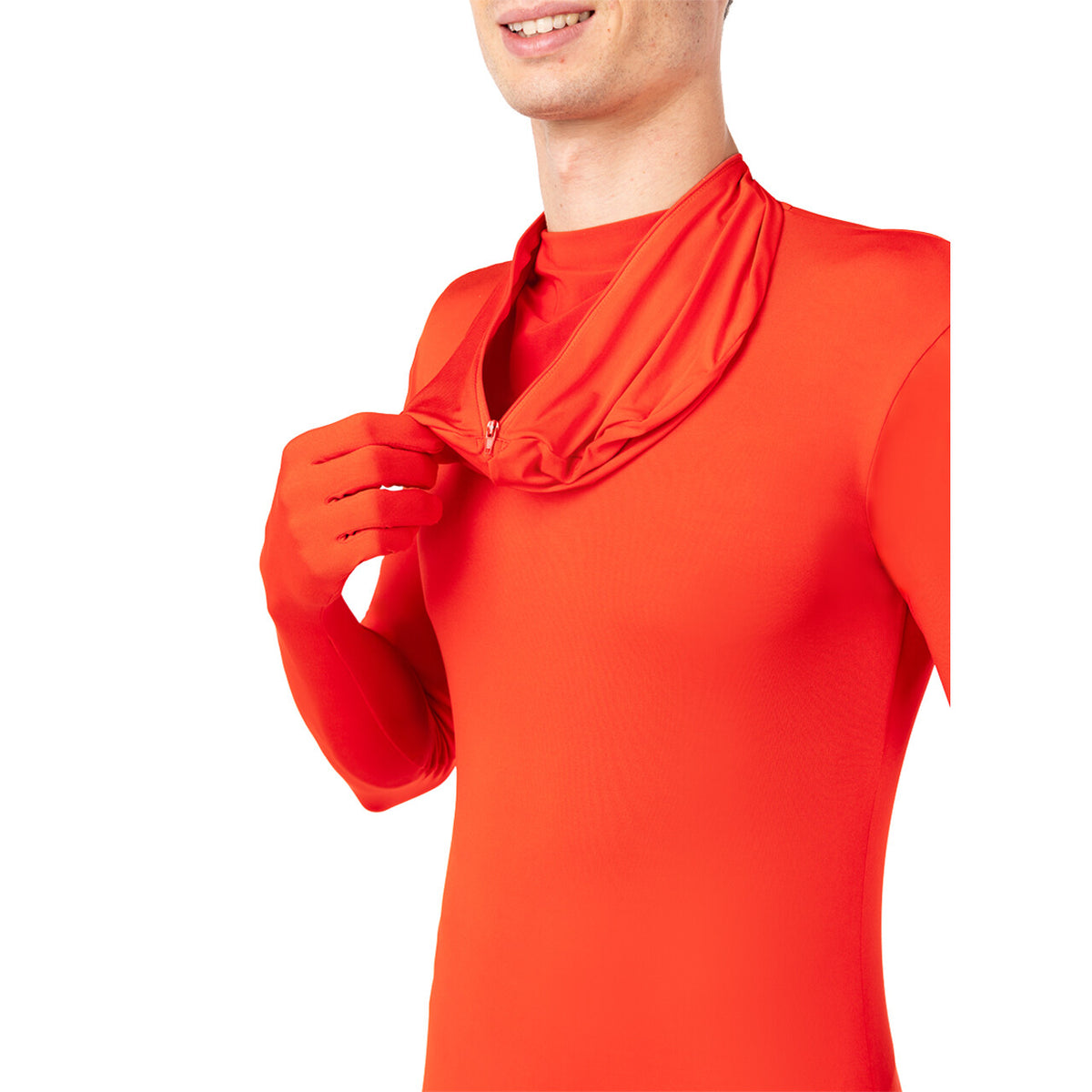 Op deze afbeelding zie je een Kostuums, van het merk Funidelia. Red Alert Second Skin Unisex Kostuum