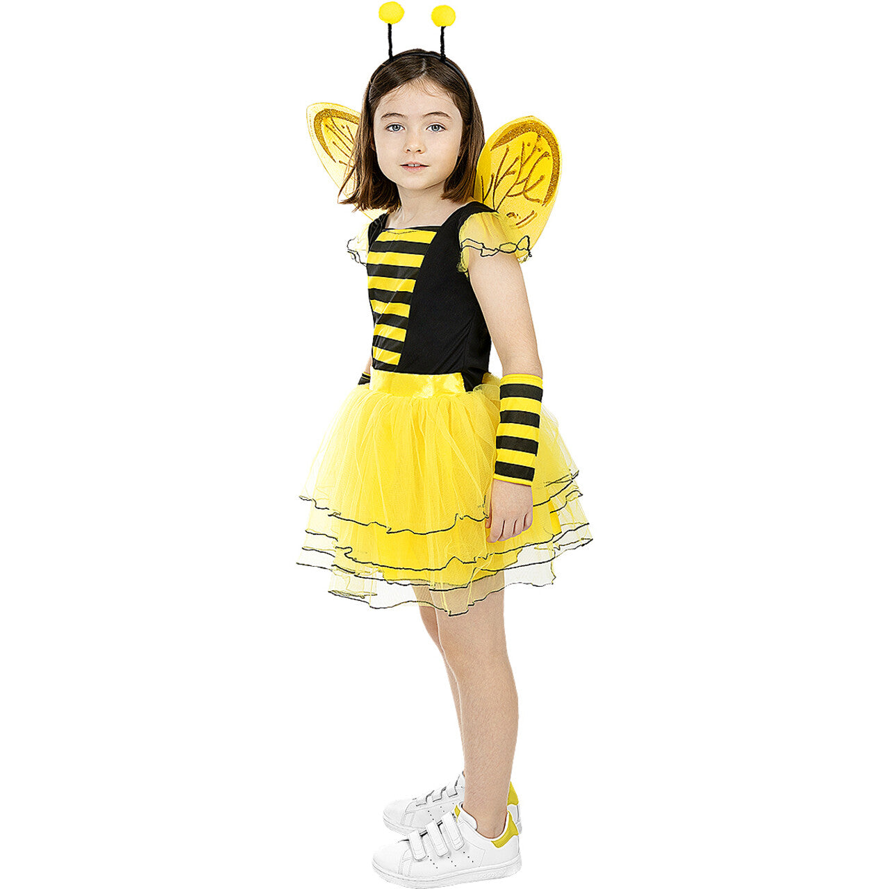 Op deze afbeelding zie je een Kostuums, van het merk Funidelia. Bezig Bijtje Kind Meisje Kostuum