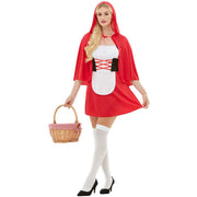 Op deze afbeelding zie je een Kostuums, van het merk Funidelia. Zo Alleen In Het Bos Roodkapje Vrouw Kostuum