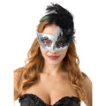 Masker Carnaval Venetie Zilver Unisex Kostuum