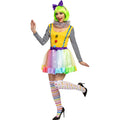 Karlijn Kleurenfestijn Clown Vrouw Kostuum