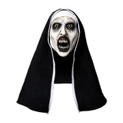 Op deze afbeelding zie je een Accessoires, van het merk Funidelia. Deluxe Valak Horror Masker Met Kap