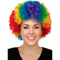 Pride Regenboog Afro Krullen Pruik