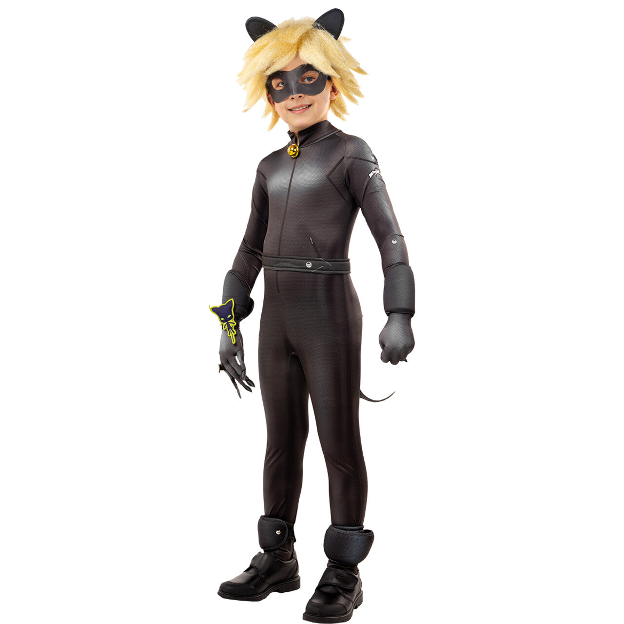 Op deze afbeelding zie je een Kostuums, van het merk Funidelia. Compleet Kostuum Cat Noir Van Miraculous Ladybug Kind