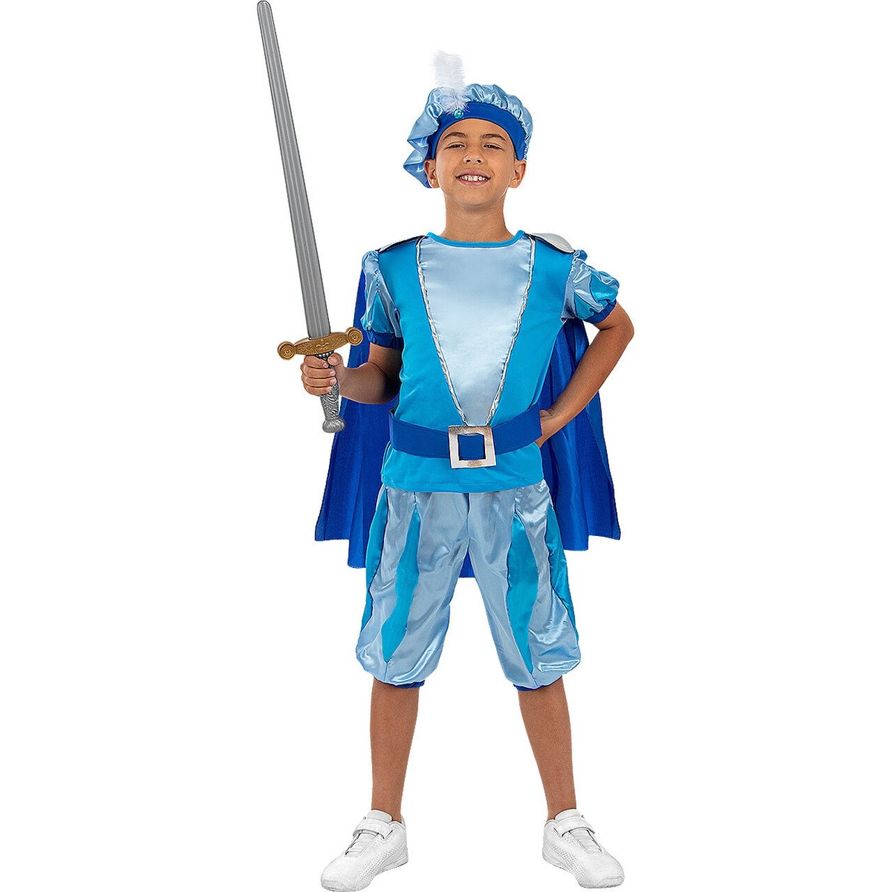 Op deze afbeelding zie je een Kostuums, van het merk Funidelia. Luxe Prins Piet Jongen Kostuum