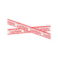 Caution Zombie Gevaar Tape