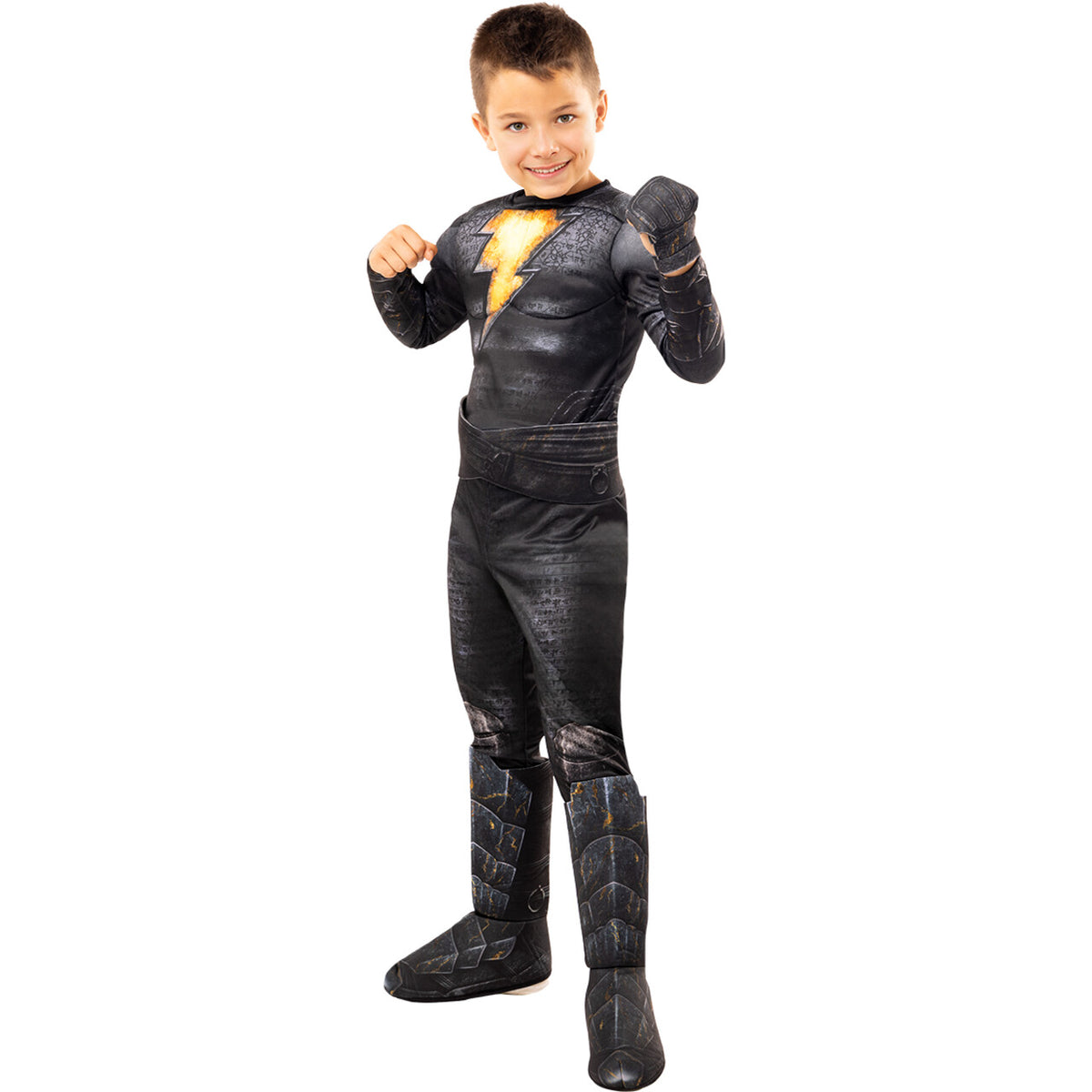 Op deze afbeelding zie je een Kostuums, van het merk Funidelia. Black Adam Dc Comics Jongen Kostuum