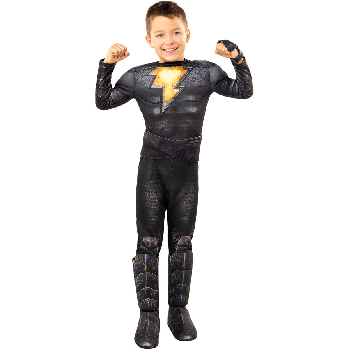 Op deze afbeelding zie je een Kostuums, van het merk Funidelia. Black Adam Dc Comics Jongen Kostuum