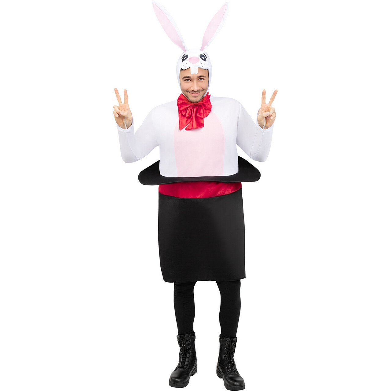 Op deze afbeelding zie je een Kostuums, van het merk Funidelia. Konijn Uit De Hoed Kostuum