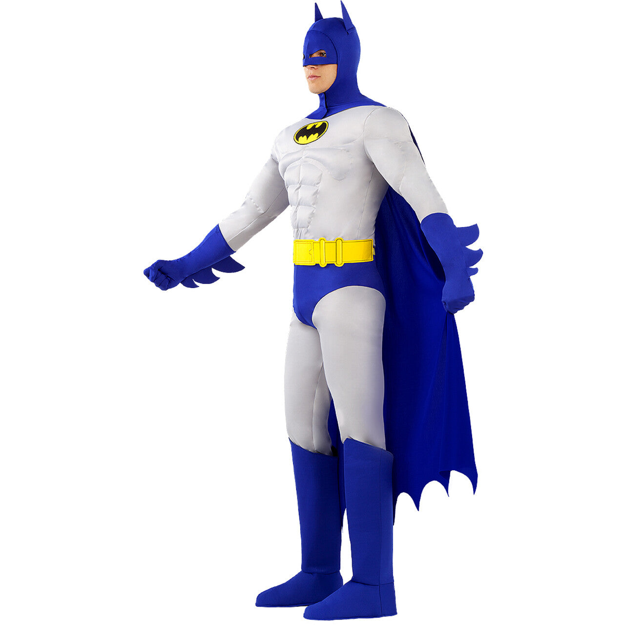 Op deze afbeelding zie je een Kostuums, van het merk Funidelia. The Brave And The Bold Batman Kostuum