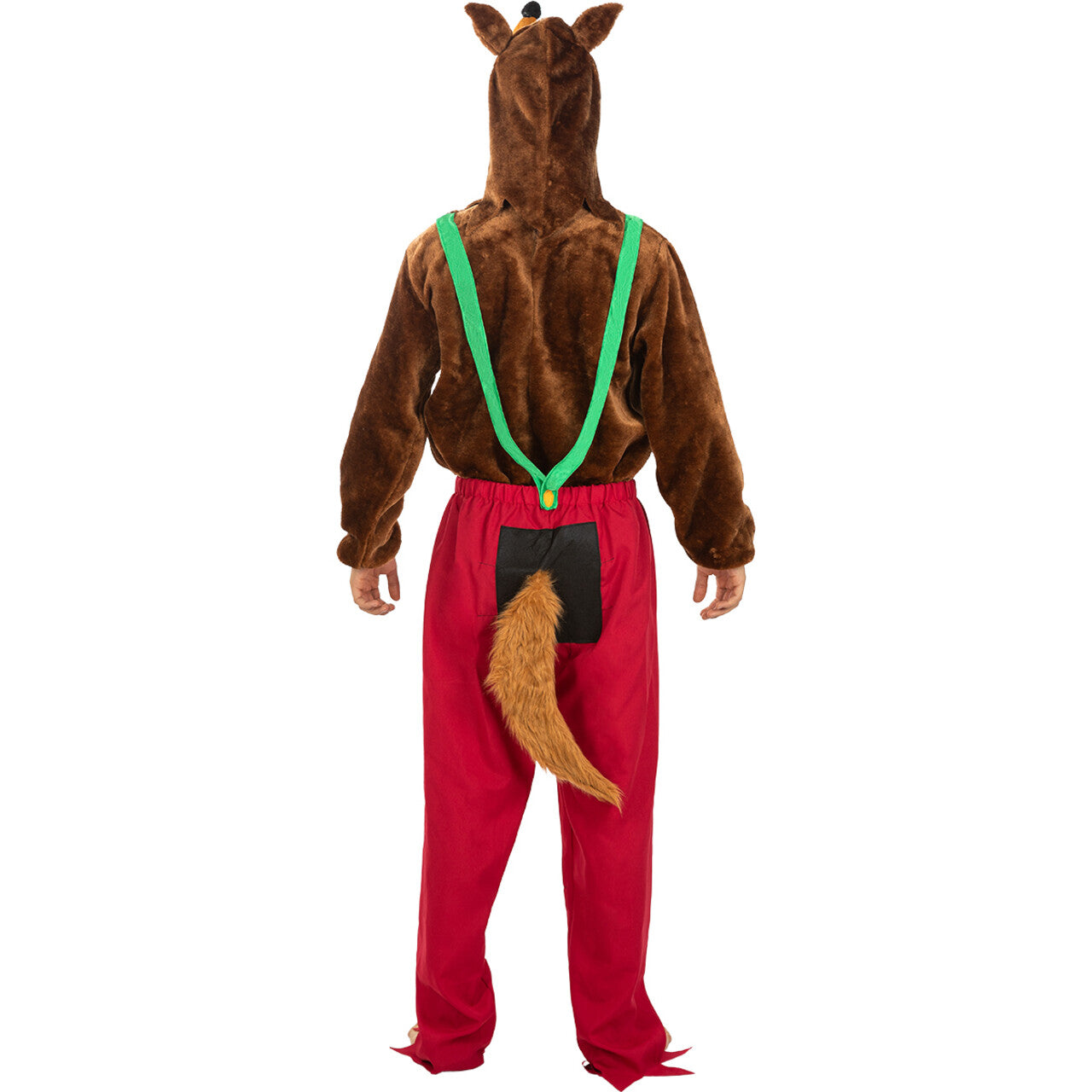 Op deze afbeelding zie je een Kostuums, van het merk Funidelia. Grote Boze Wolf Trek In 3 Biggetjes Man Kostuum