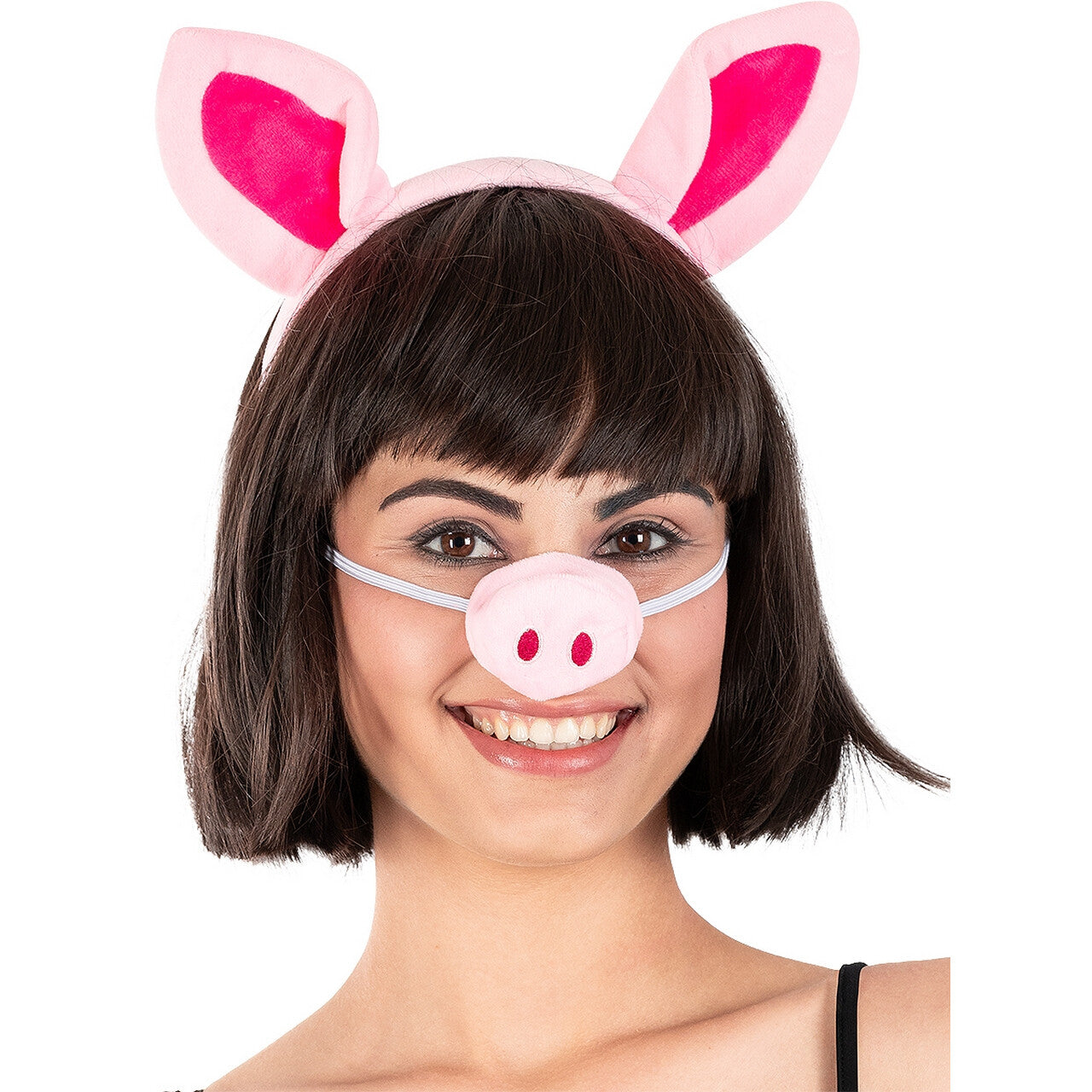 Op deze afbeelding zie je een Accessoires, van het merk Funidelia. Knorretje Varken Hoofdband Met Neus