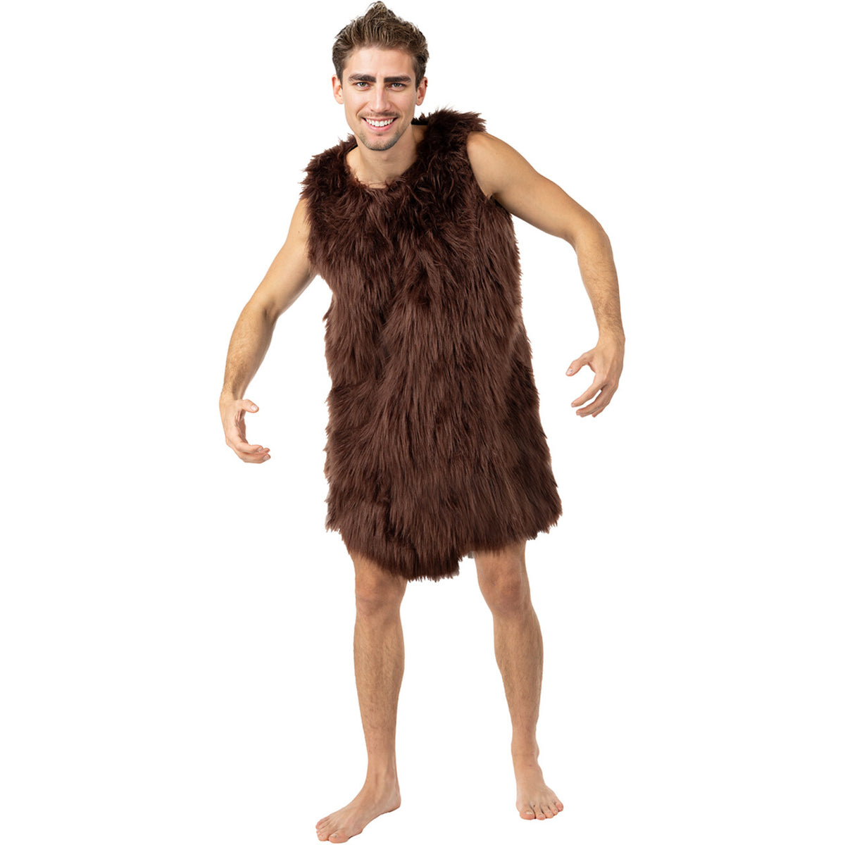 Op deze afbeelding zie je een Kostuums, van het merk Funidelia. Wollige Holbewoner Grug The Croods Man Kostuum