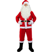 Op deze afbeelding zie je een Kostuums, van het merk Funidelia. Deluxe Mr. Gelukkige Kerstman Kostuum