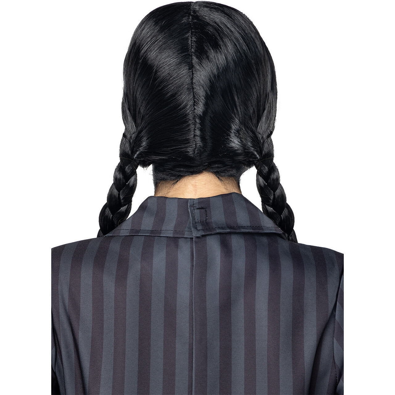 Op deze afbeelding zie je een Accessoires, van het merk Funidelia. Wednesday™ Wig - Official Netflix™