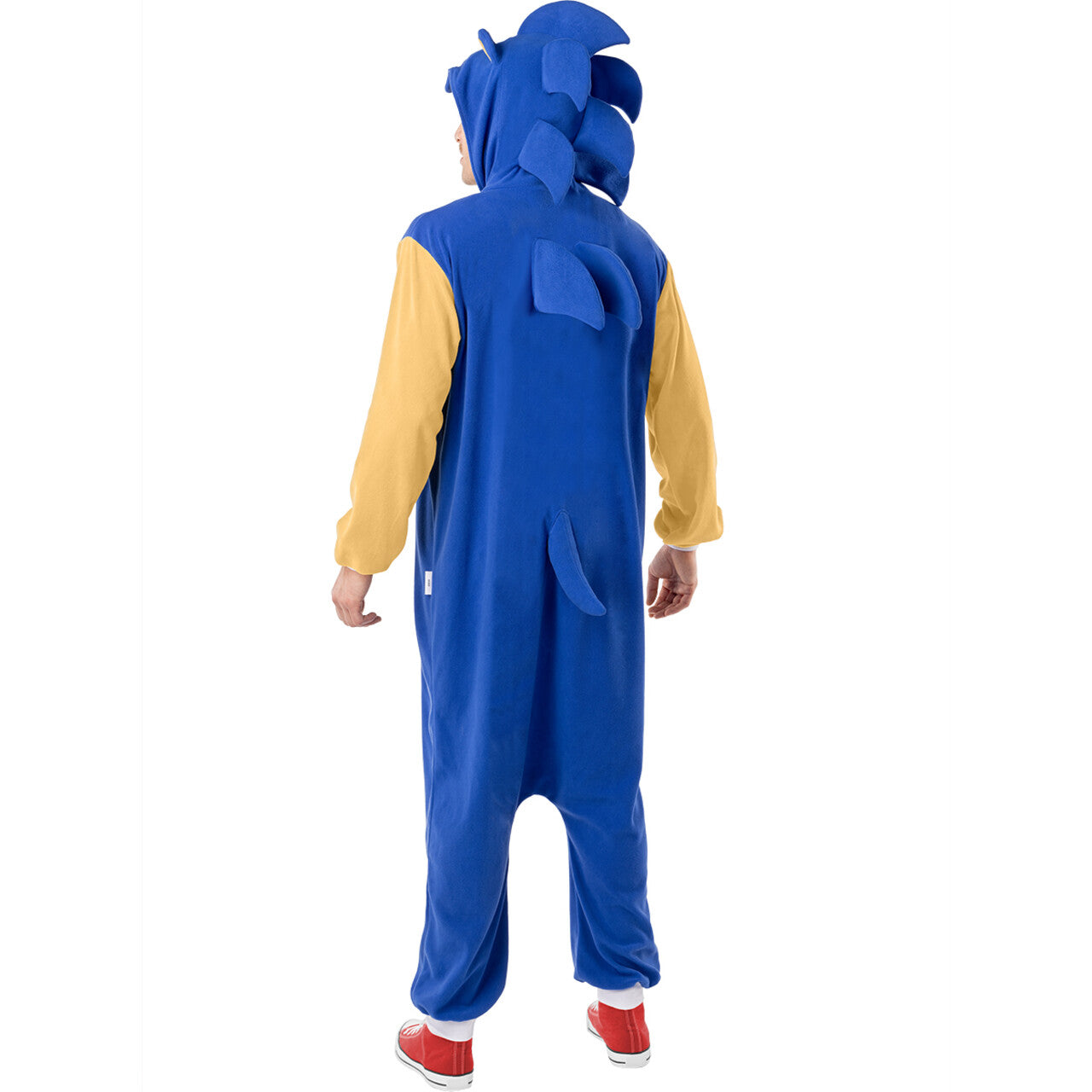 Op deze afbeelding zie je een Kostuums, van het merk Funidelia. Mega Comfy Supersonische Sonic™ Unisex Kostuum