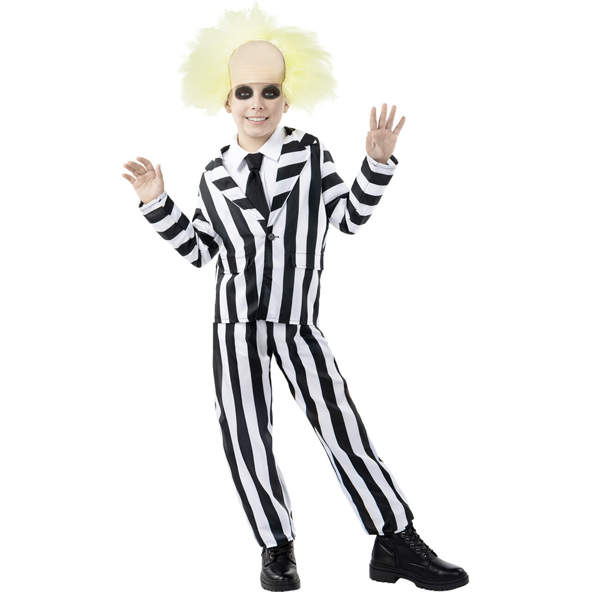 Op deze afbeelding zie je een Accessoires, van het merk Funidelia. Gestoorde Professor Pruik Beetlejuice