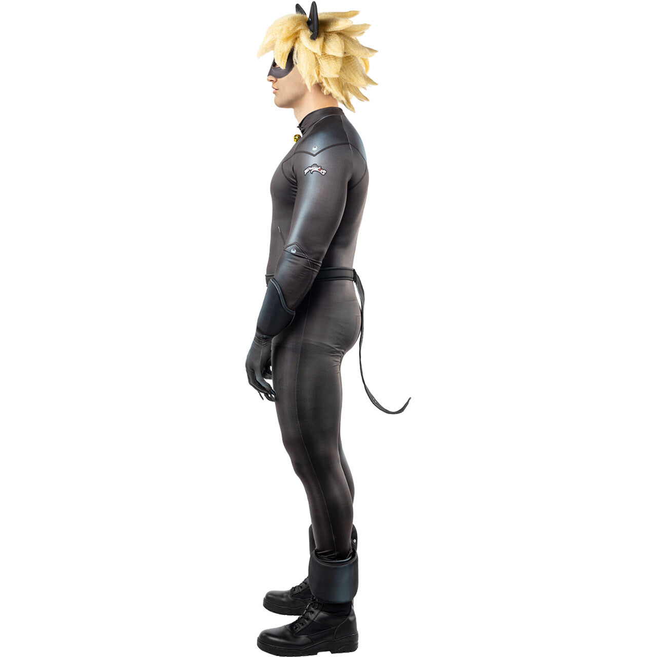 Op deze afbeelding zie je een Kostuums, van het merk Funidelia. Kattige Cat Noir - Miraculous Ladybug Man Kostuum