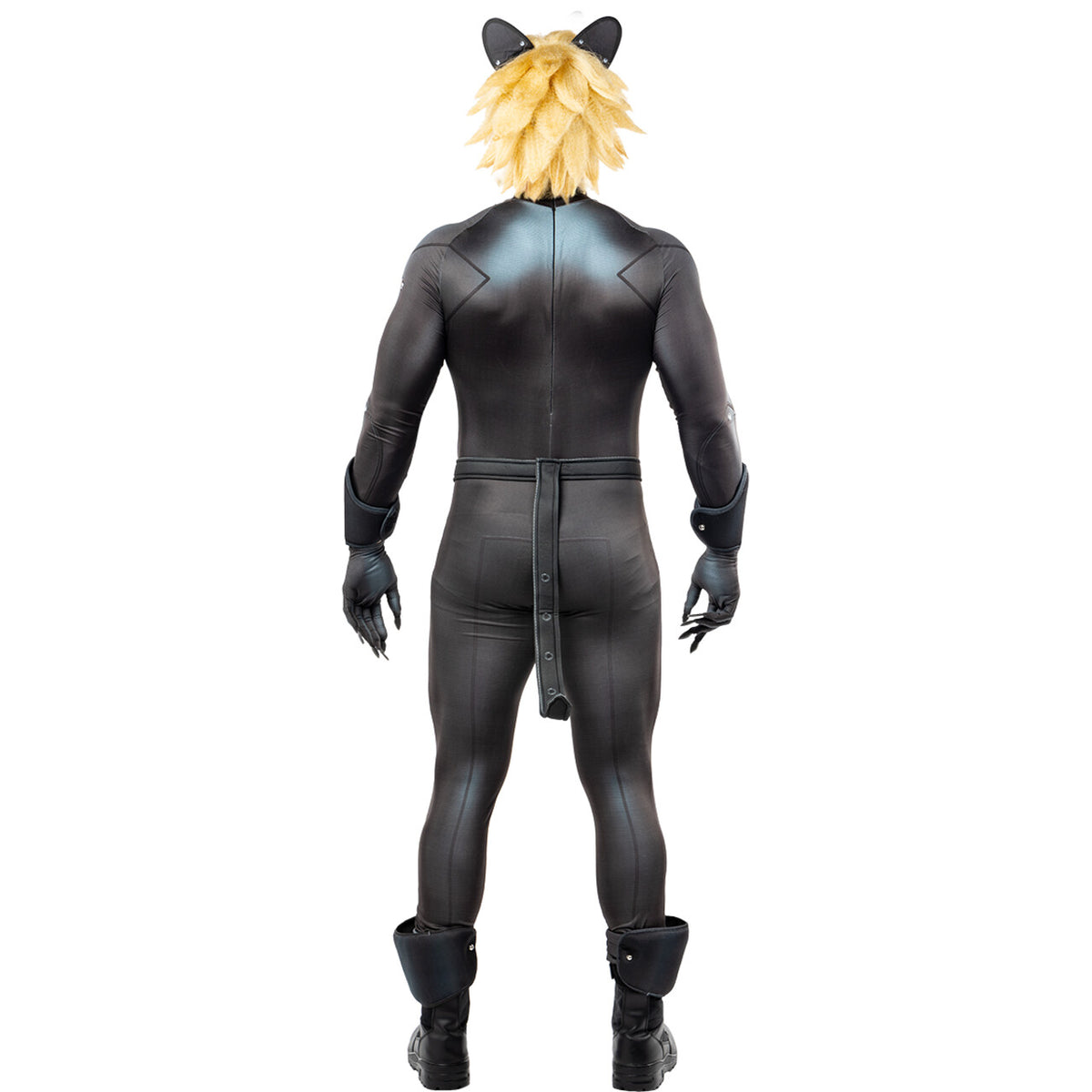 Op deze afbeelding zie je een Kostuums, van het merk Funidelia. Kattige Cat Noir - Miraculous Ladybug Man Kostuum
